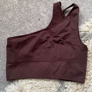 Avocado One Shoulder Sports Bra XS/S